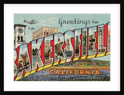Greeting Card from Bakersfield, California by Anonymous