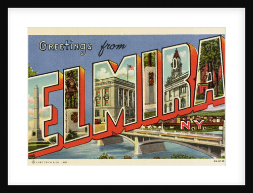 Greeting Card from Elmira, New York by Anonymous
