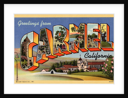 Greeting Card from Carmel, California by Anonymous
