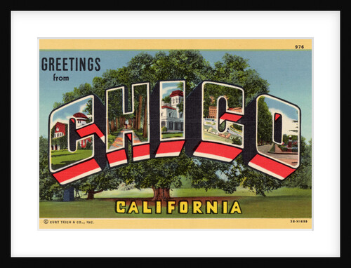 Greeting Card from Chico, California by Anonymous