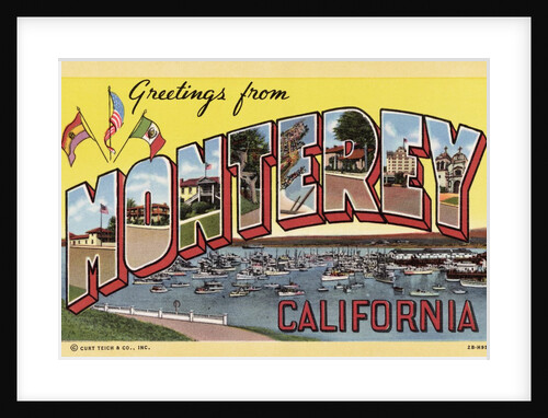 Greeting Card from Monterey, California by Anonymous