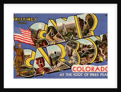 Greeting Card from Camp Carson by Anonymous