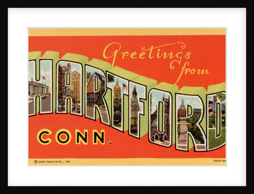 Greeting Card from Hartford, Connecticut by Anonymous