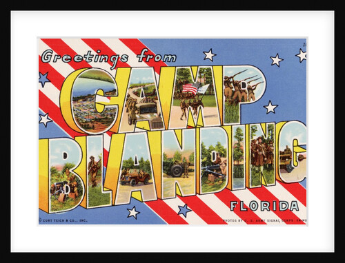 Greeting Card from Camp Blanding by Anonymous
