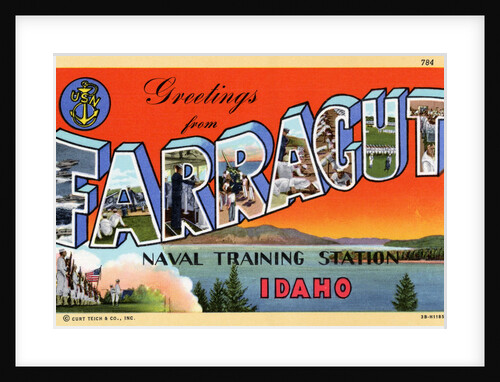 Greeting Card from Farragut Naval Training Station by Anonymous