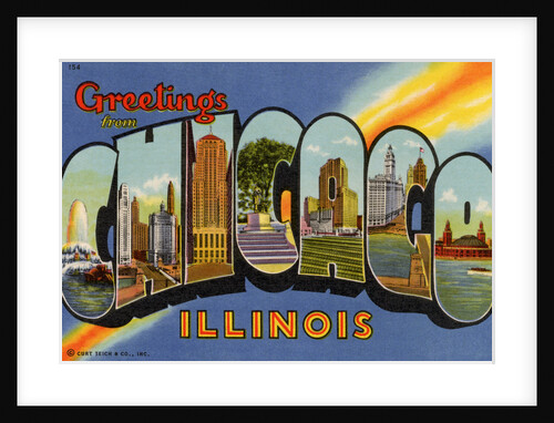 Greeting Card from Chicago, Illinois by Anonymous