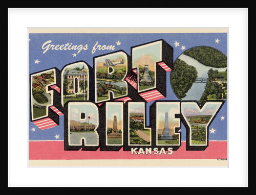 Greeting Card from Fort Riley by Anonymous