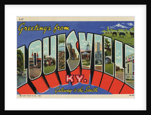 Greeting Card from Louisville, Kentucky by Anonymous