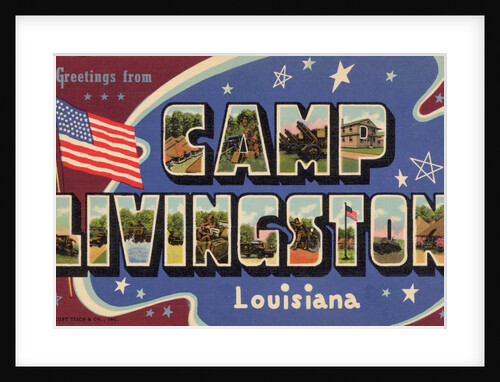 Greeting Card from Camp Livingston by Anonymous
