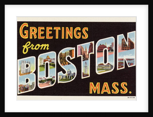 Greeting Card from Boston, Massachusetts by Anonymous