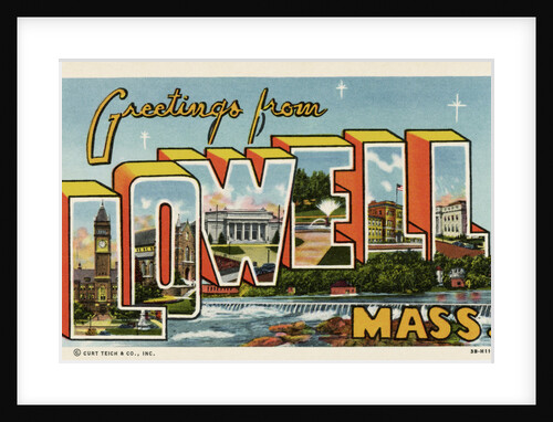 Greeting Card from Lowell, Massachusetts by Anonymous