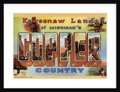 Greeting Card from Michigan's Copper Country by Anonymous