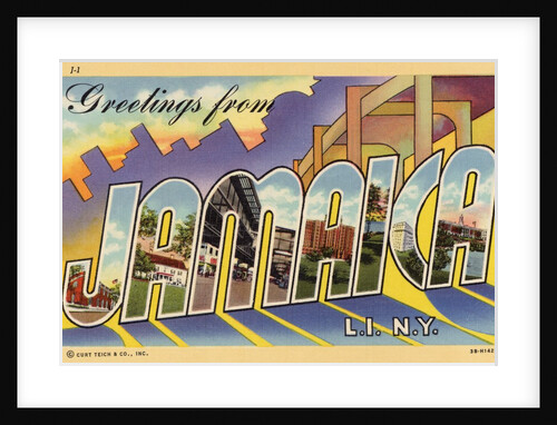 Greeting Card from Jamaica, New York by Anonymous