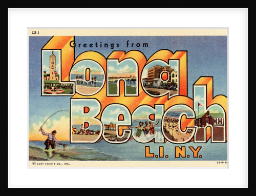 Greeting Card from Long Beach, New York by Anonymous