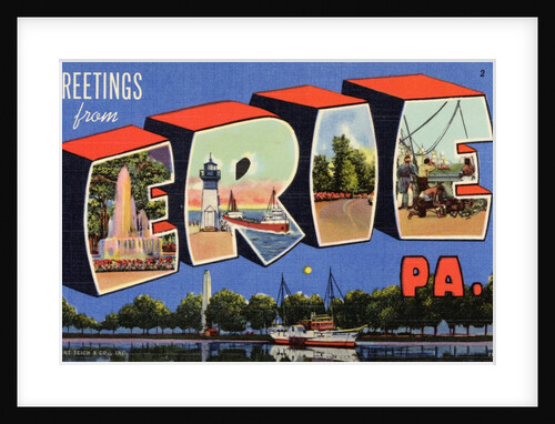 Greeting Card from Erie, Pennsylvania by Anonymous