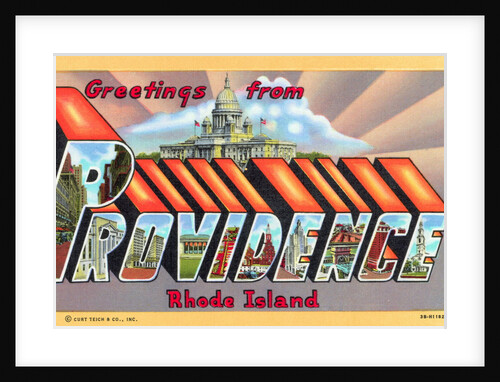 Greeting Card from Providence, Rhode Island by Anonymous