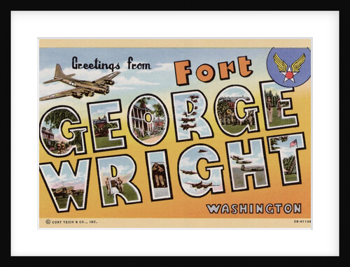 Greeting Card from Fort George Wright by Anonymous