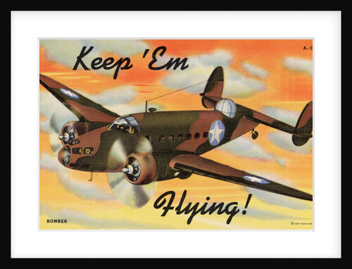 World War II Bomber by Anonymous