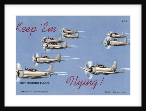 Dive Bombing Planes by Anonymous