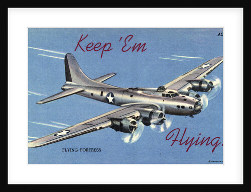 B-17 Flying Fortress by Anonymous