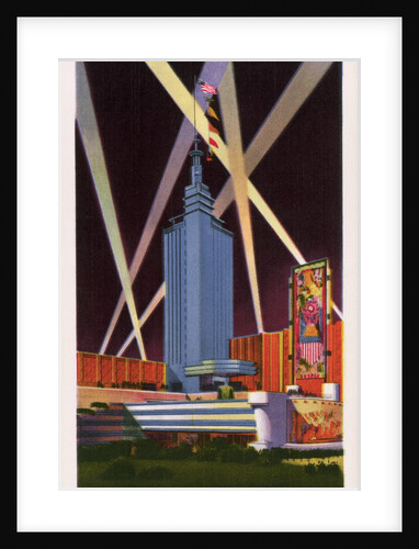 Hall of Science at World's Fair by Anonymous