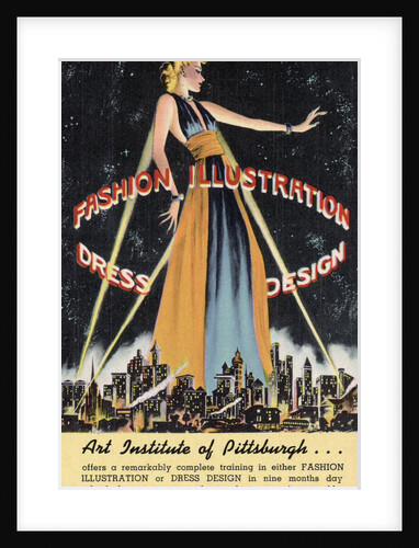 Advertisement for Art Institute by Anonymous
