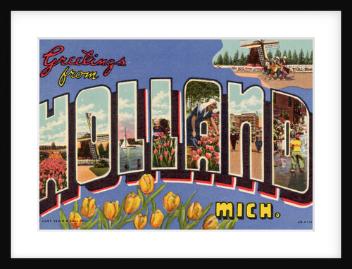 Greeting Card from Holland, Michigan by Anonymous