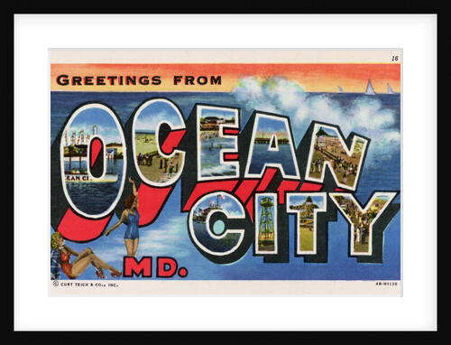 Greeting Card from Ocean City, Maryland by Anonymous