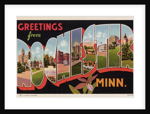 Greeting Card from Rochester, Minnesota by Anonymous