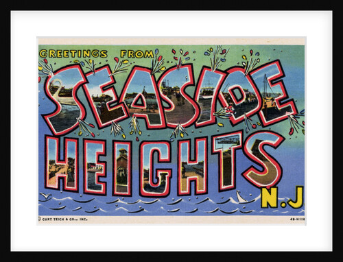 Greeting Card from Seaside Heights, New Jersey by Anonymous