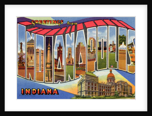 Greeting Card from Indianapolis, Indiana by Anonymous