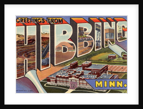 Greeting Card from Hibbing, Minnesota by Anonymous