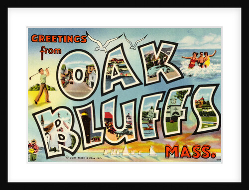 Greeting Card from Oak Bluffs, Massachusetts by Anonymous