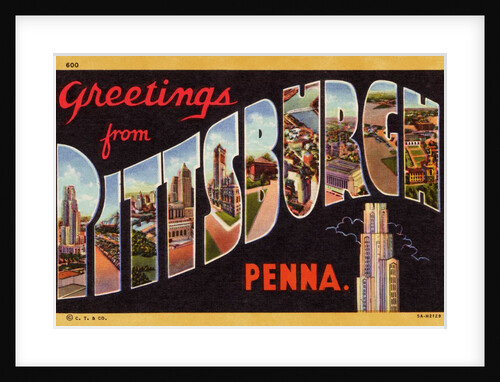 Greeting Card from Pittsburgh, Pennsylvania by Anonymous