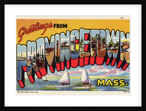 Greeting Card from Provincetown, Massachusetts by Anonymous