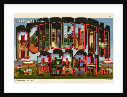 Greeting Card from Rehoboth Beach, Delaware by Anonymous