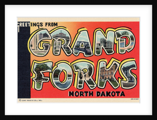 Greeting Card from Grand Forks, North Dakota by Anonymous