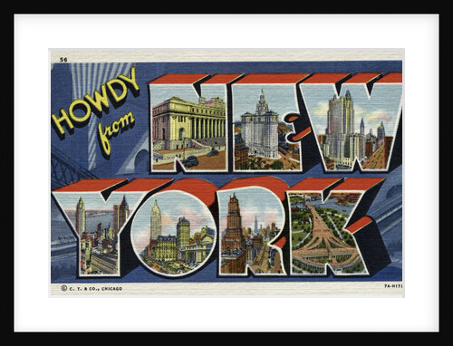 Greeting Card from New York by Anonymous