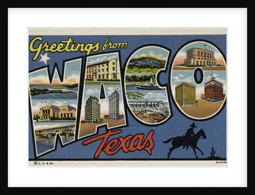 Greeting Card from Waco, Texas by Anonymous