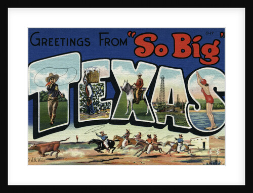 Greeting Card from Texas by Anonymous