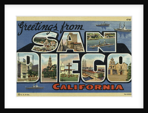 Greeting Card from San Diego, California by Anonymous