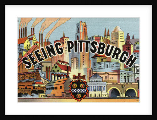 Greeting Card from Pittsburgh, Pennsylvania by Anonymous