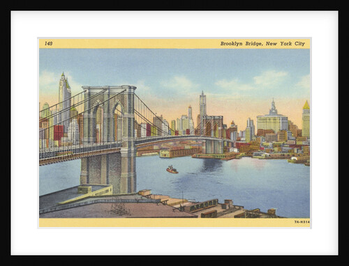 Brooklyn Bridge by Anonymous
