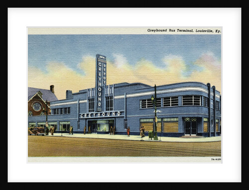 Greyhound Bus Terminal by Anonymous