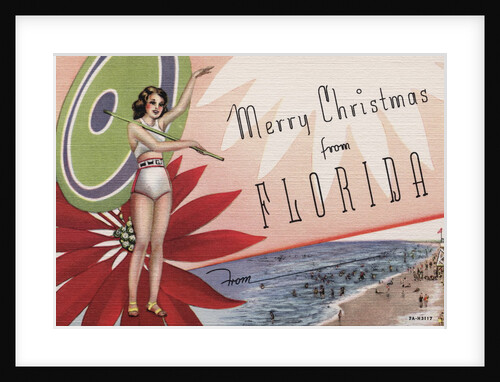 Christmas Card from Florida by Anonymous