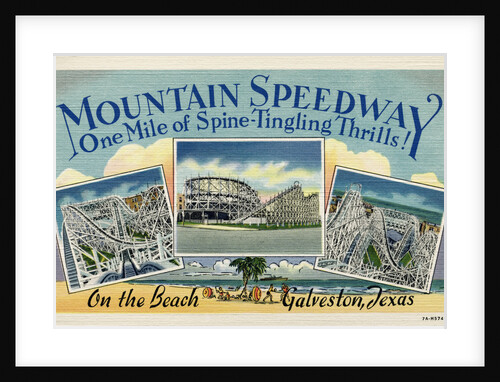 Advertisement for Mountain Speedway by Anonymous