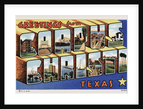 Greeting Card from Corpus Christ, Texas by Anonymous