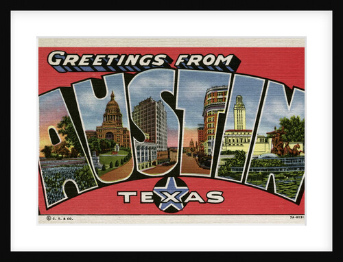 Greeting Card from Austin, Texas by Anonymous