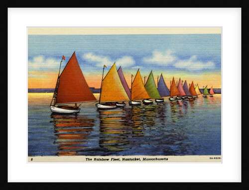 Sailboats near Nantucket Island by Anonymous