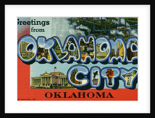 Greeting Card from Oklahoma City by Anonymous